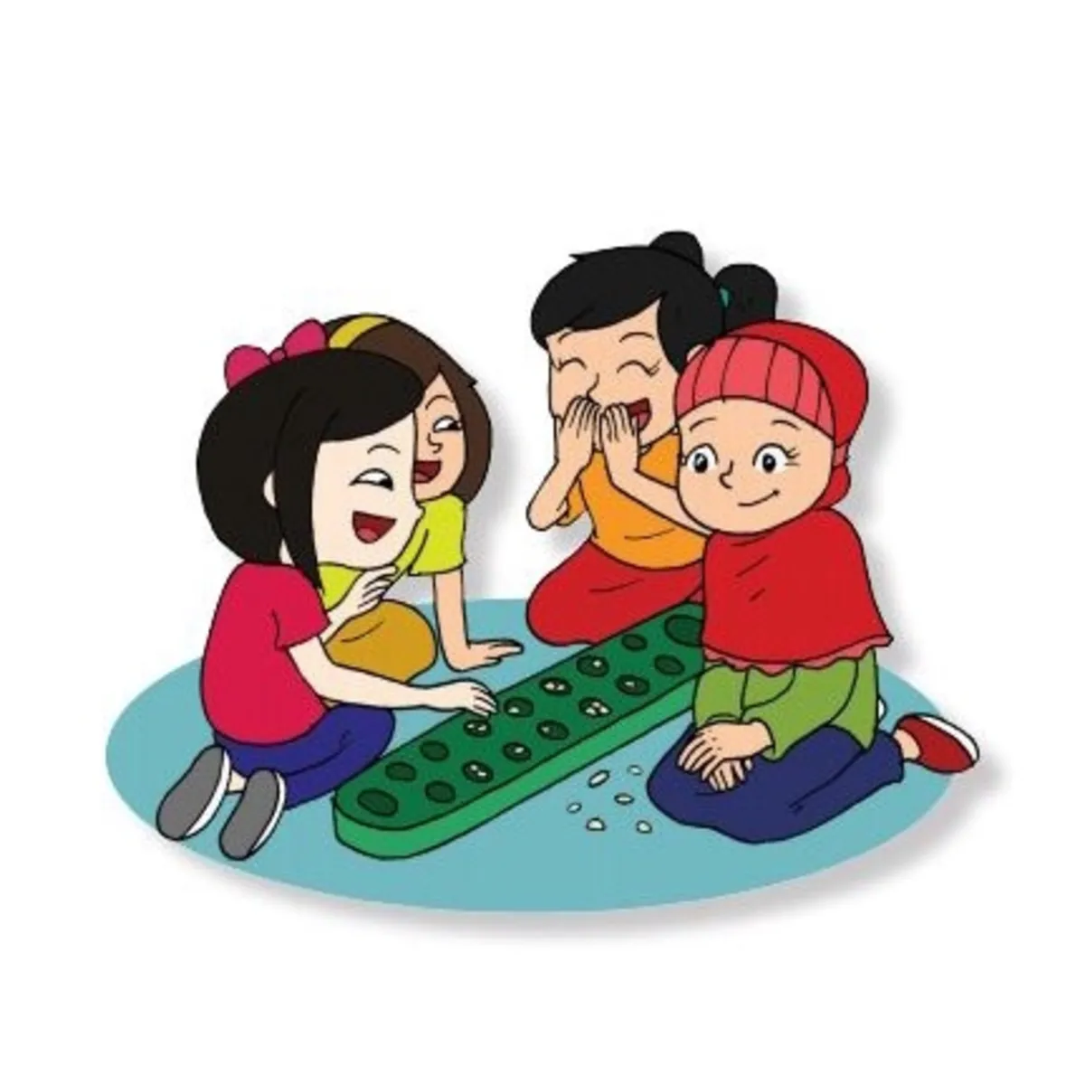 Ilustrasi metode Dolanan Anak di TK Taman Indria Jetis